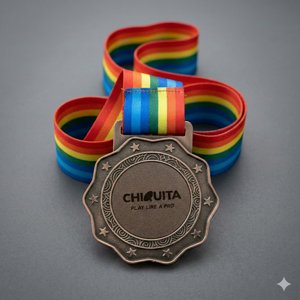 מדליית טניס שולחן Chiquita מדליית טניס שולחן Chiquita