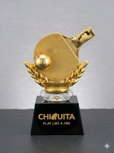 גביע מהודר טניס שולחן Chiquita גביע מהודר טניס שולחן Chiquita